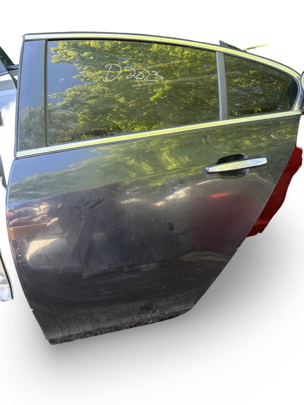 VAUXHALL INSIGNIA A MK1 2009-2012 N/S REAR LEFT COMPLETE DOOR BLACK FREE P&P