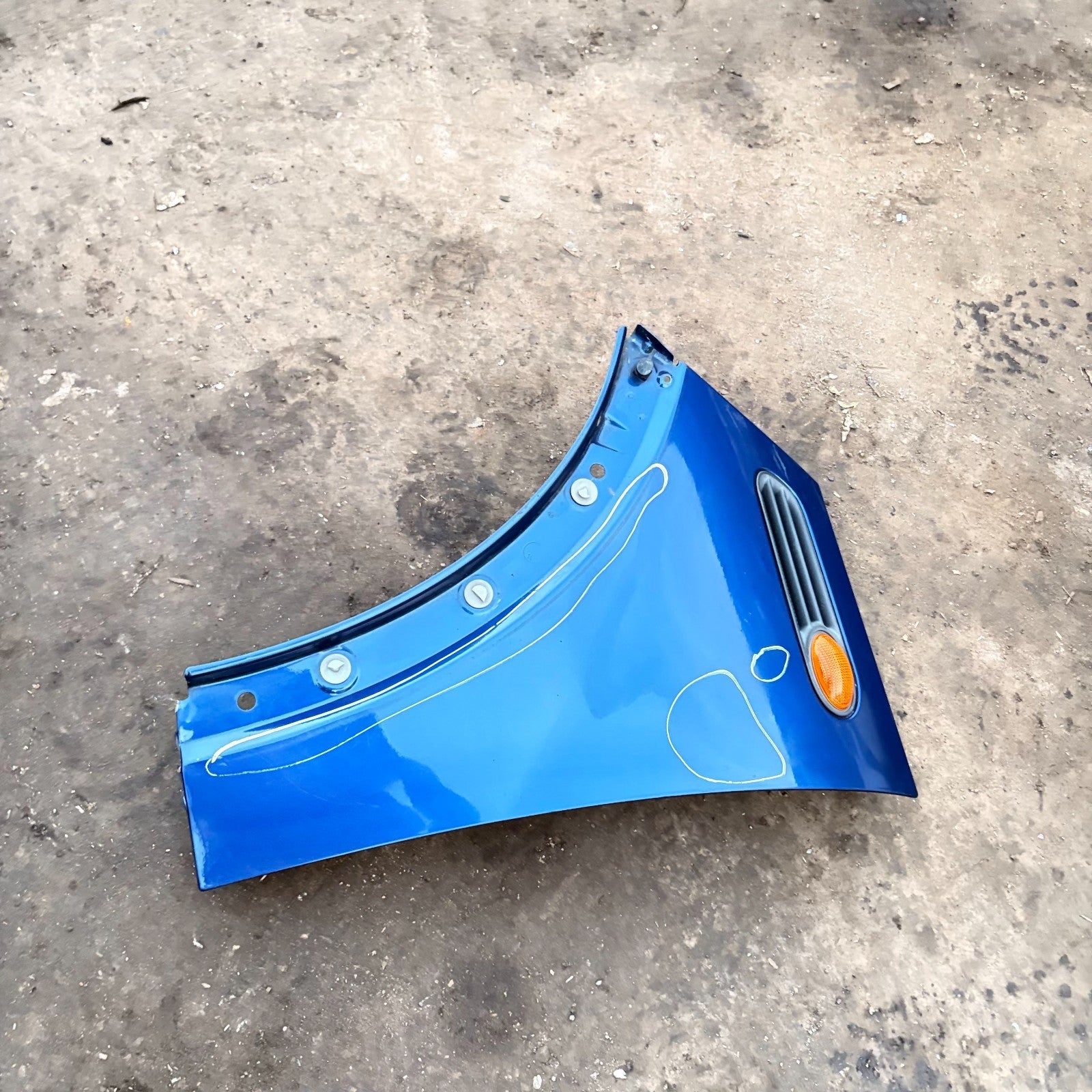 MINI Hatch R50 R53 2002-2006 Front Left Wing Fender Side Panel NSF Blue