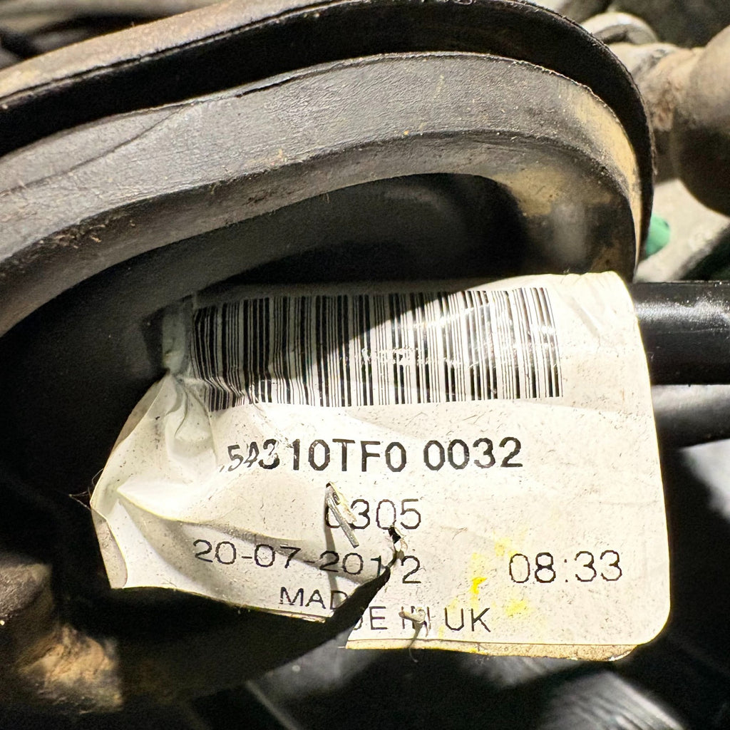 HONDA JAZZ 2008-2015 5 SPEED MANUAL GEAR LINKAGE CABLES 54310TF00032