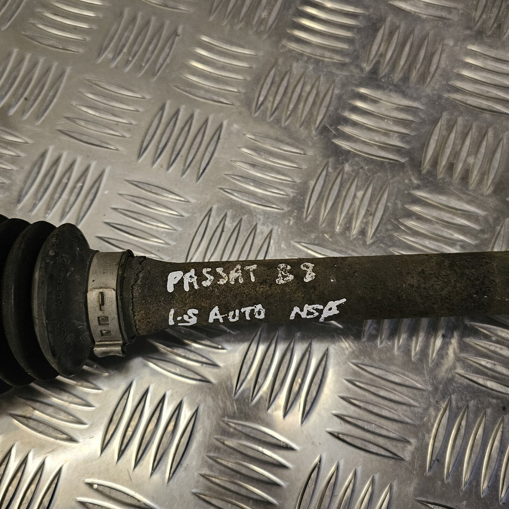 VOLKSWAGEN PASSAT DRIVESHAFT FRONT LEFT PASSENGER SIDE 1.5 AUTO AUTOMATIC 15-23