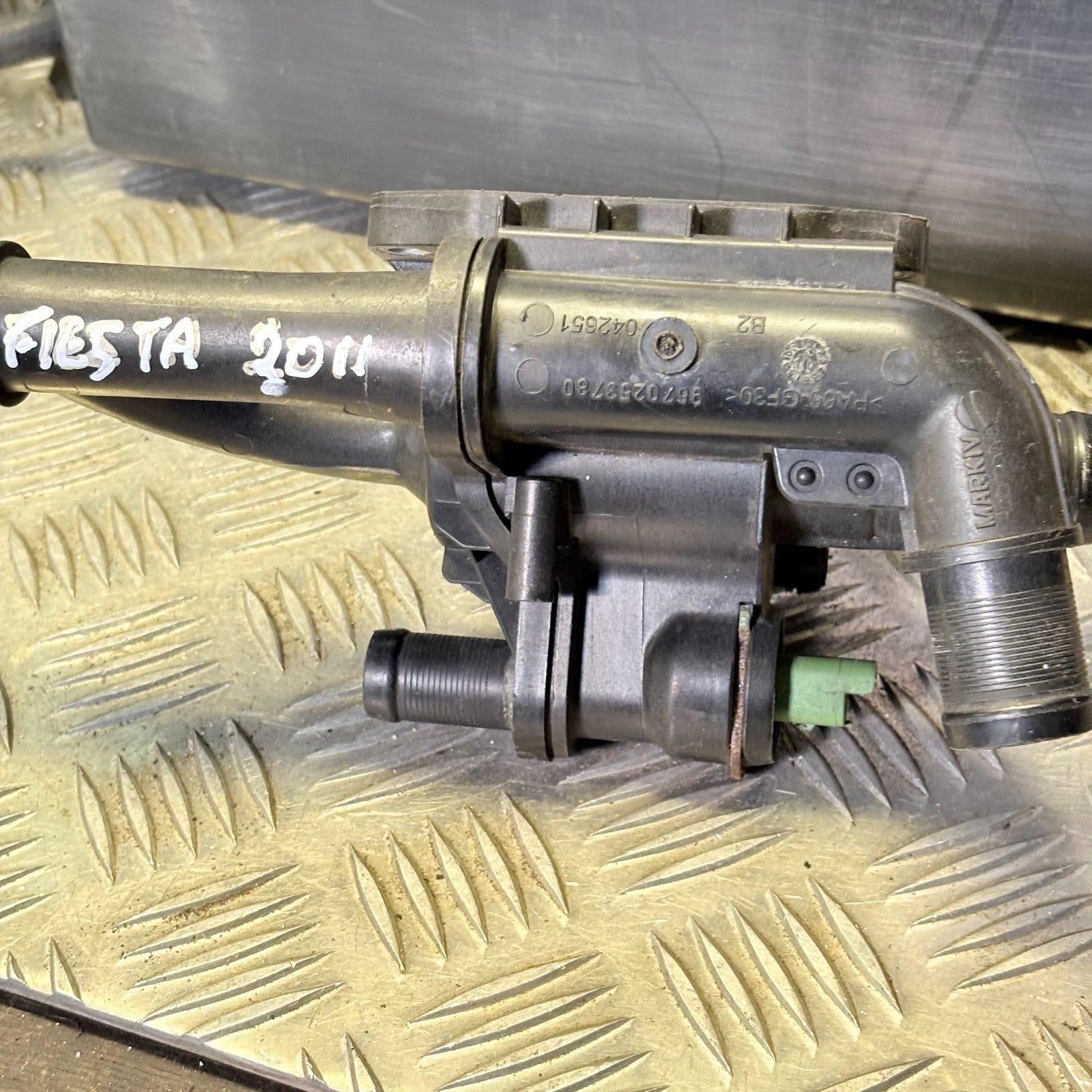 Ford Fiesta 1.4/1.6 TDCi Thermostat Housing Coolant Outlet 9670253780 2010-2012