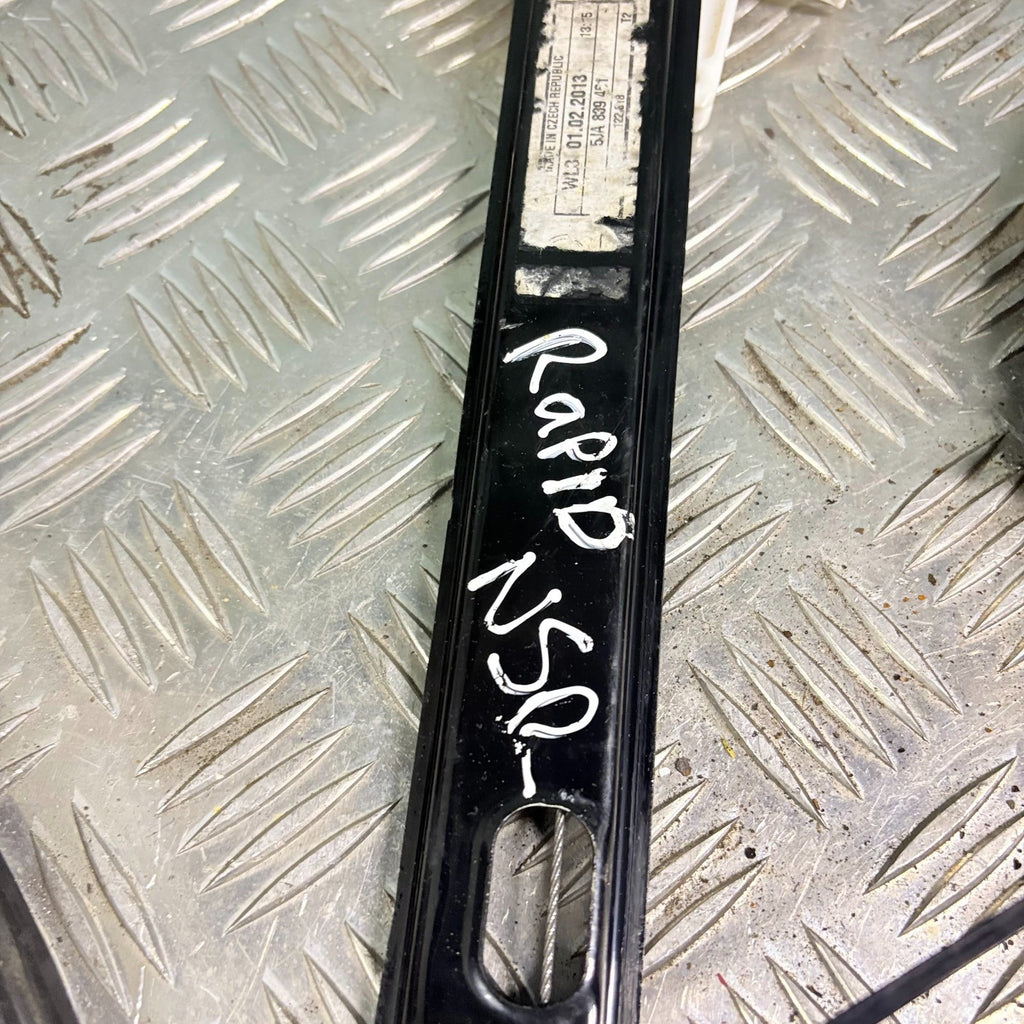 SKODA RAPID 2012-2018 PASSENGER REAR LEFT WINDOW REGULATOR 5JA839461