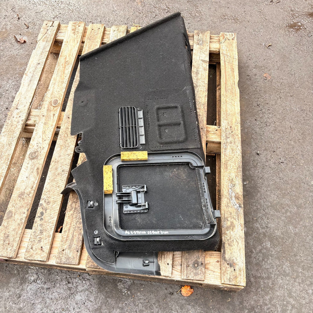 Audi A6 C6 4F 2005-2011 Rear Boot Side Trim Panel Access Hatch Vent
