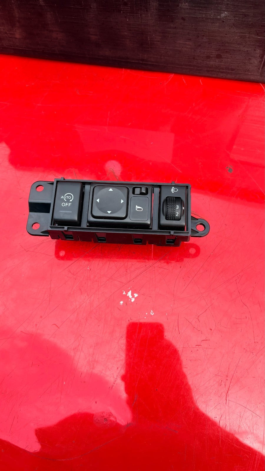 Nissan Juke F15 Mirror Control Switch Headlight Level Adjust 2014 25190BV80A