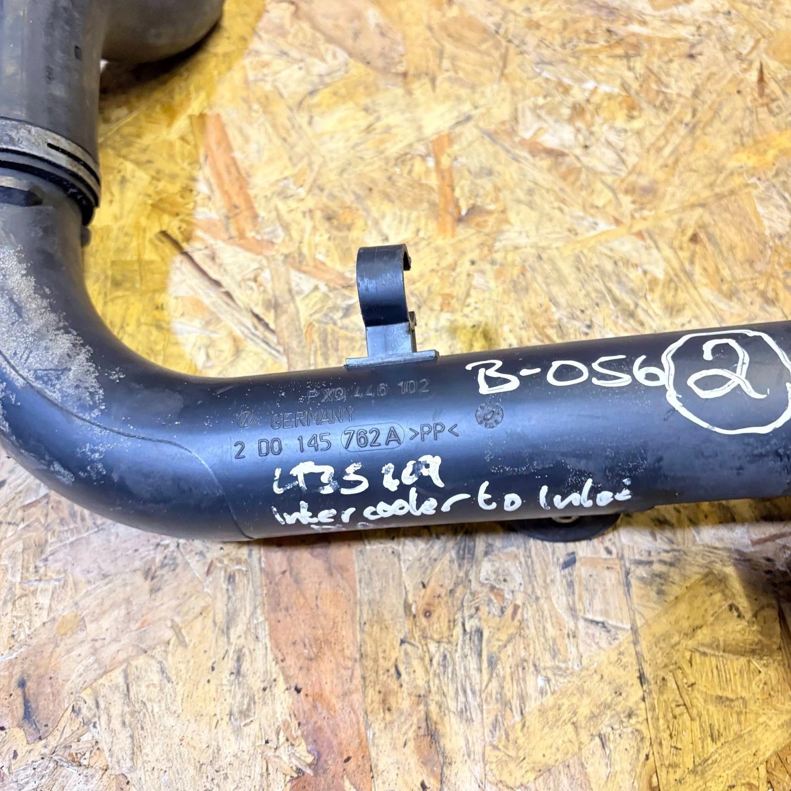 VW LT II 1996-2006 2.5 TDI Intercooler Turbo Hose Pipe 2D0145762A PX0446102