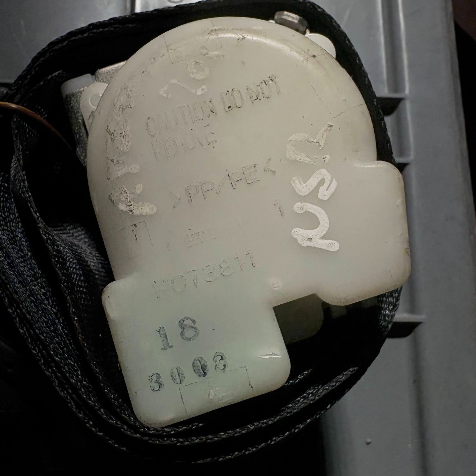 Seat Belt Left Rear Fits For TOYOTA AYGO 0434077