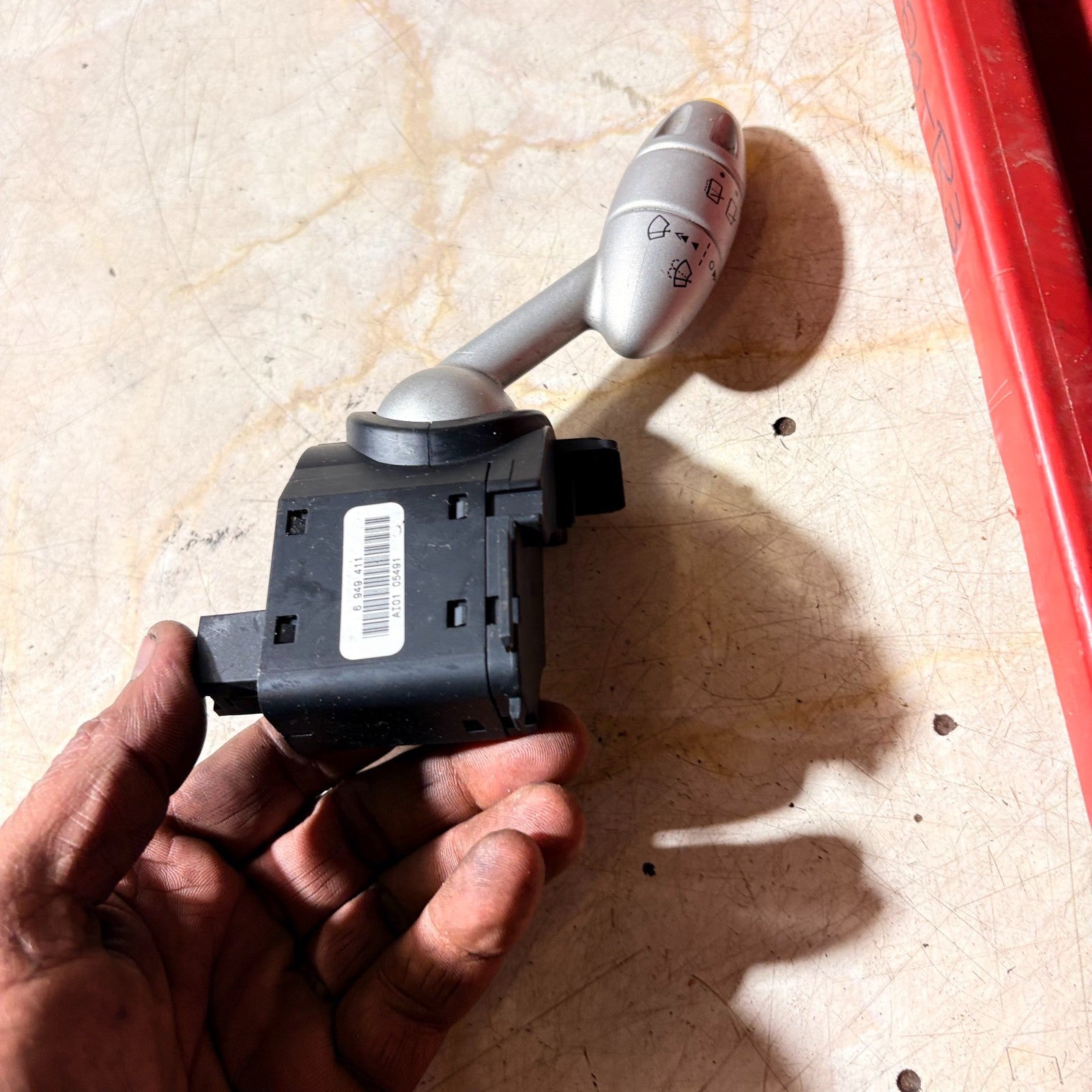 2006 MINI COOPER WIPER STEERING COLUMN SWITCH STALK 6 949 411