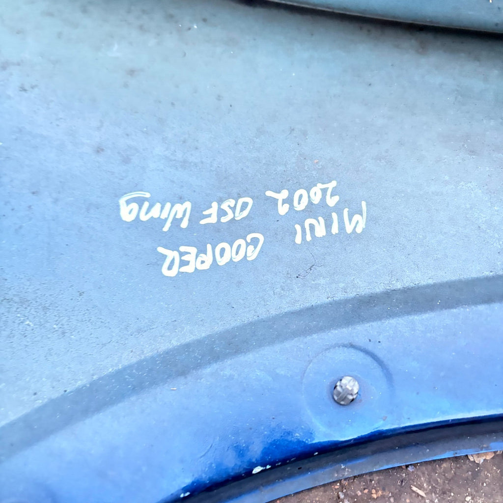 MINI Cooper One R50/R53 2002-2006 Front Right Wing Fender Side Repeater O/S Blue