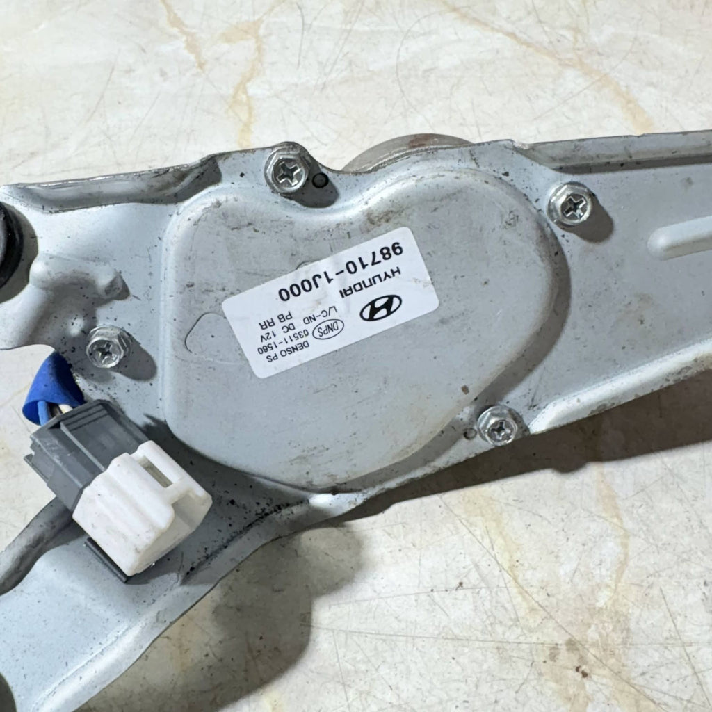 HYUNDAI I20 5 DR HATCH 1.2 WIPER MOTOR (REAR) 98710-1J000