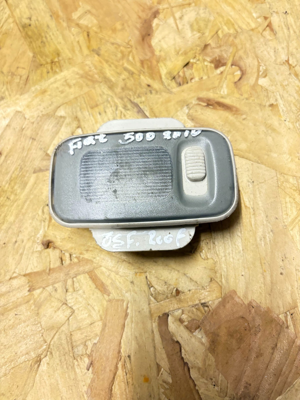 FIAT 500 07-15 INTERIOR LIGHT RIGHT MAP READING SWITCH CONTROL ROOF