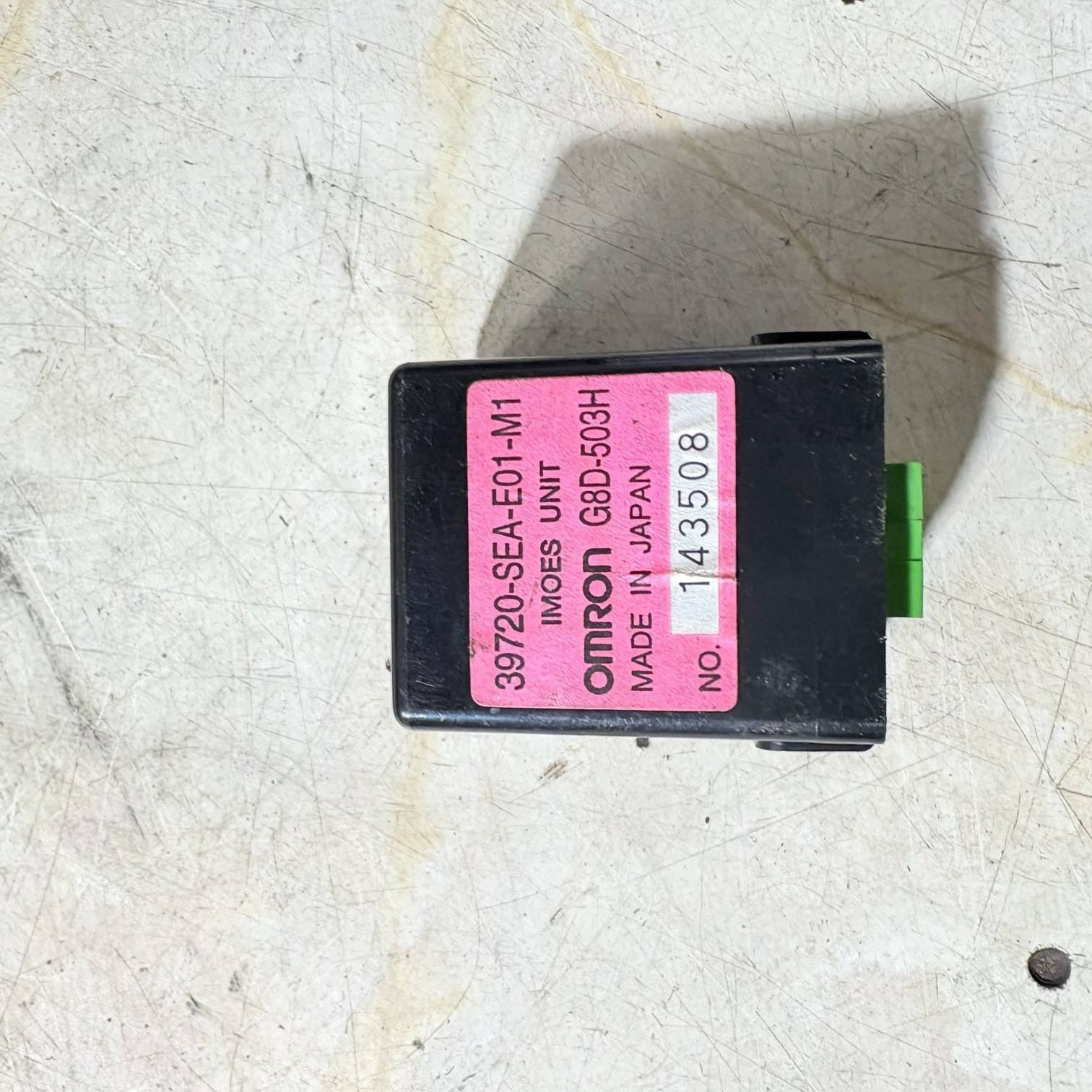 Honda Accord Mk7 02-07 Ignition Immobiliser Control Module 39720-SEA-E01-M1