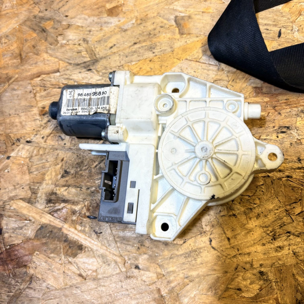 PEUGEOT 407 6D 9646595680 Passenger Rear Door Window Control Motor 17597657