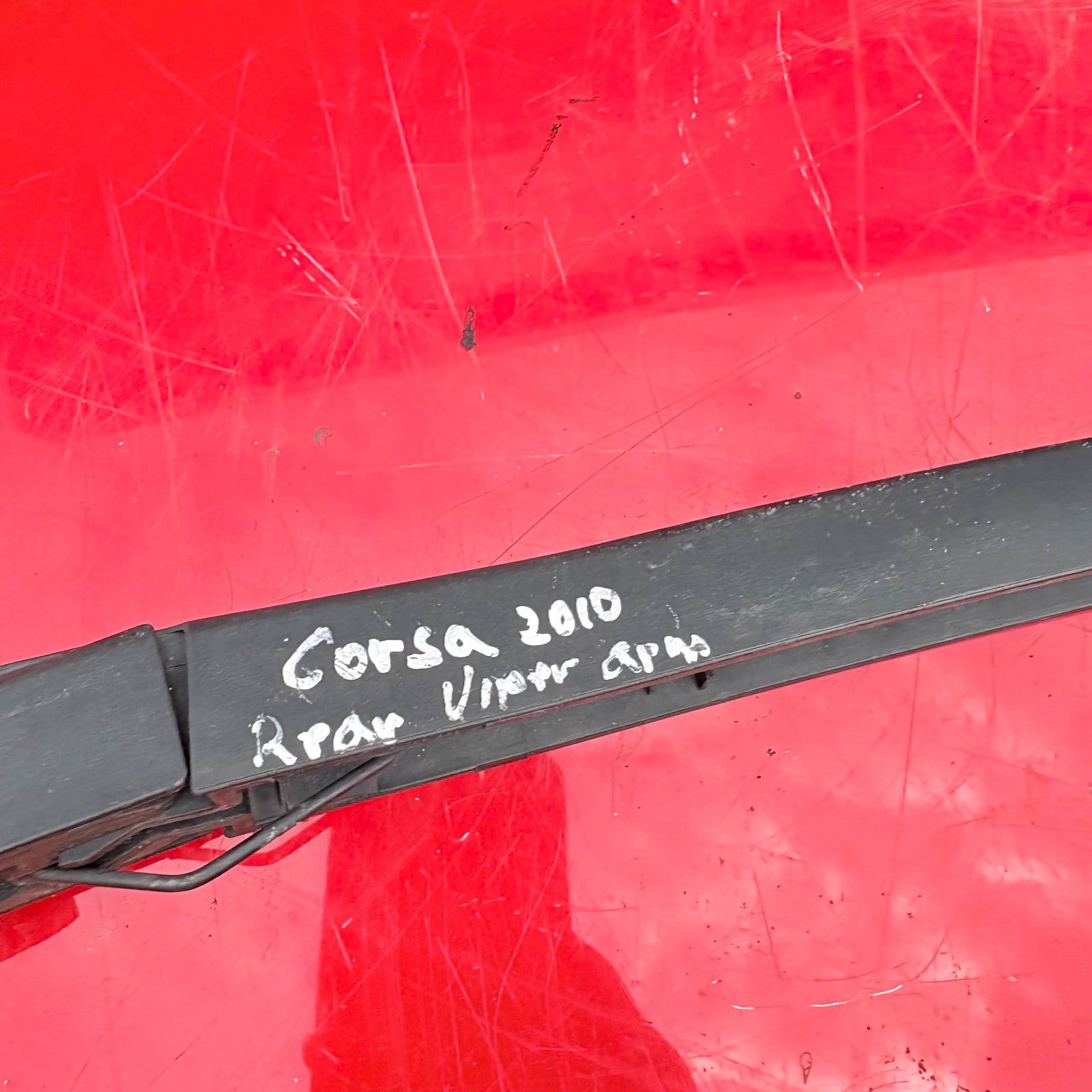 VAUXHALL CORSA 2010 REAR WINDOW GLASS WIPER ARM