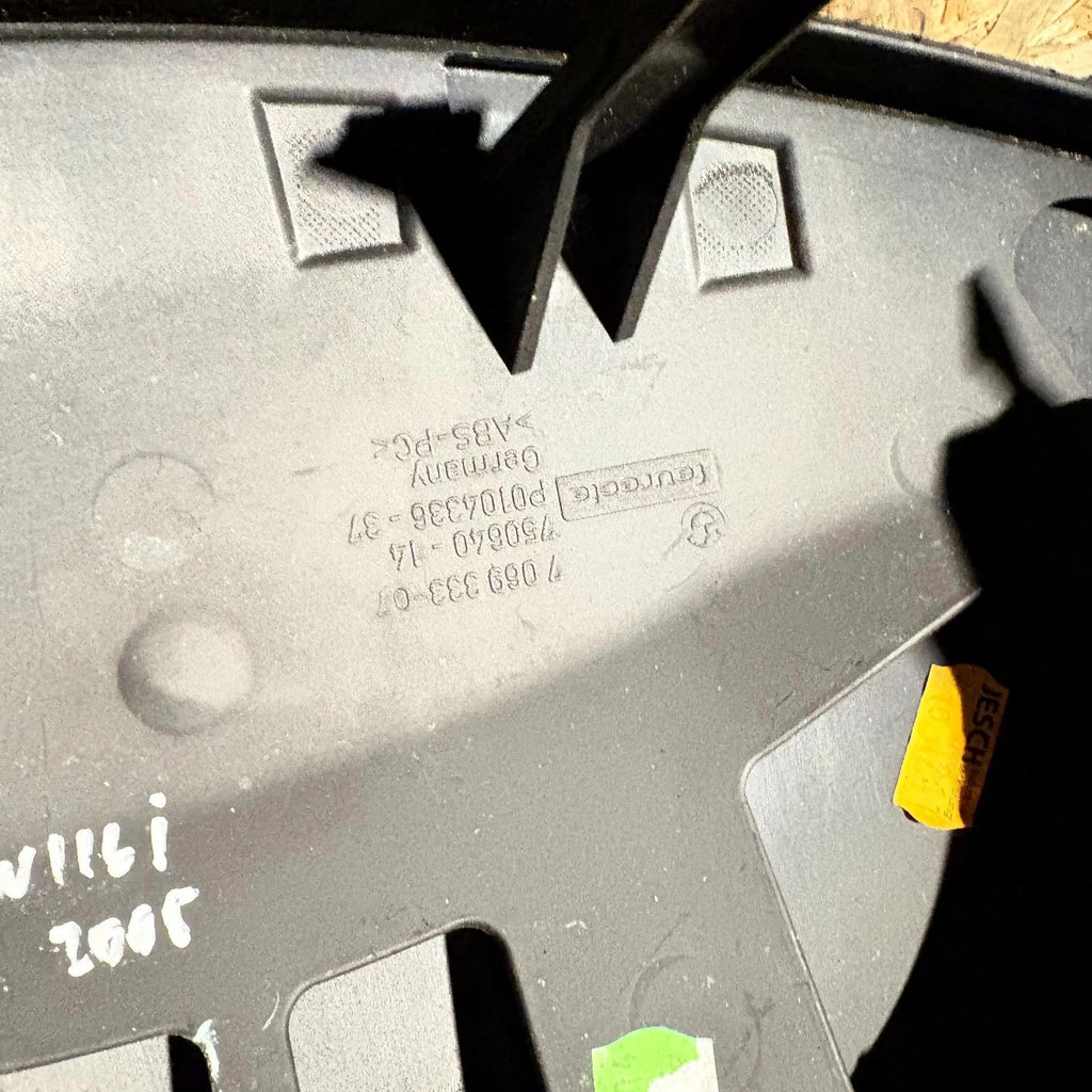 BMW 1 Series E87 5 Door 2004-2007 Speedometer Cluster Dash Top Trim 7069333