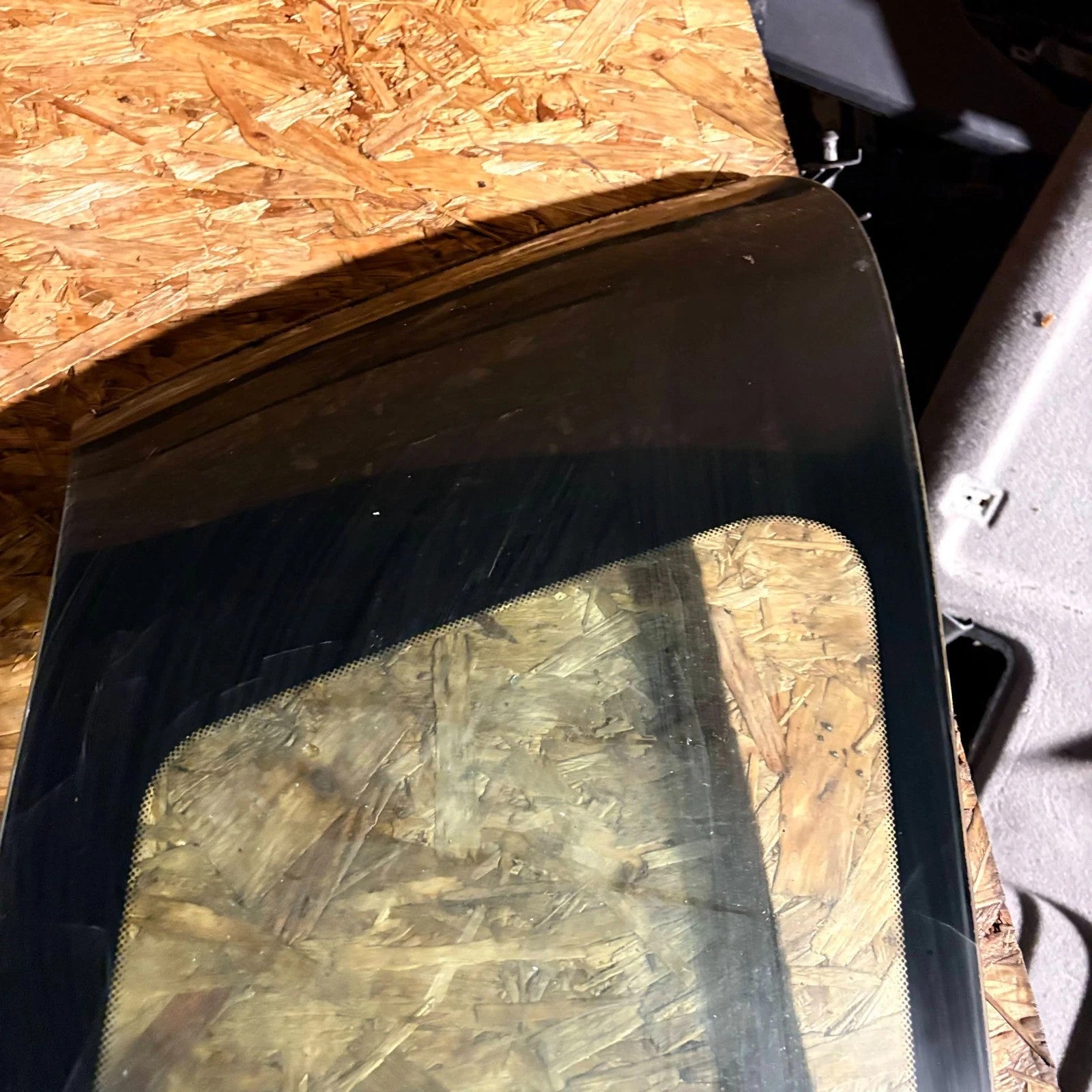 BMW Mini One Left Side Rear Quarter Glass 2001-2006
