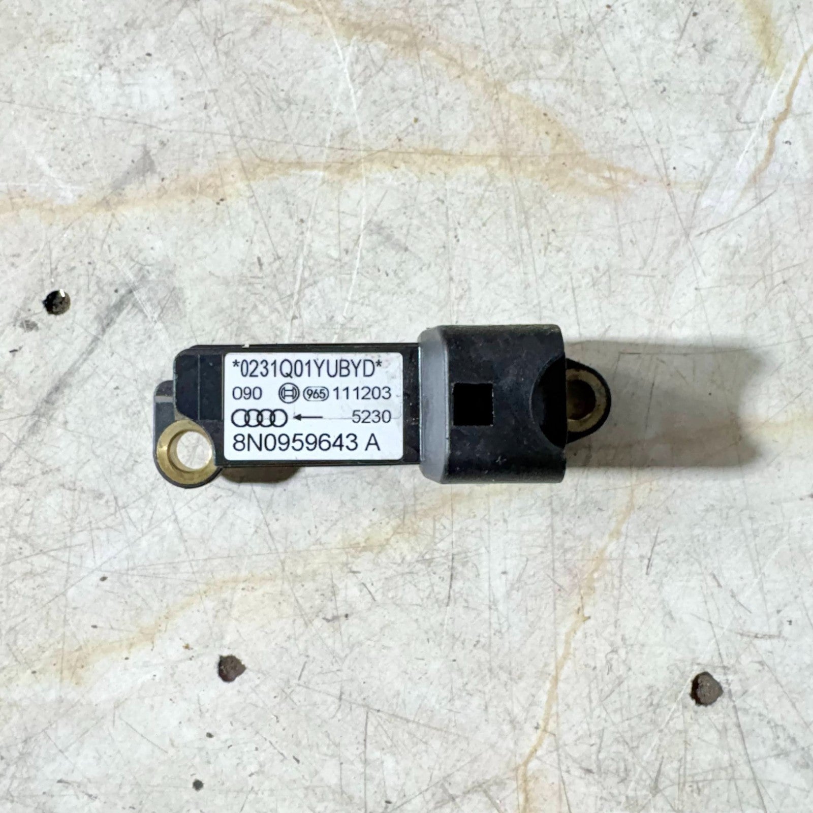 Audi TT Impact Crash Sensor Front Right Side 8N0959643A 1998-2006
