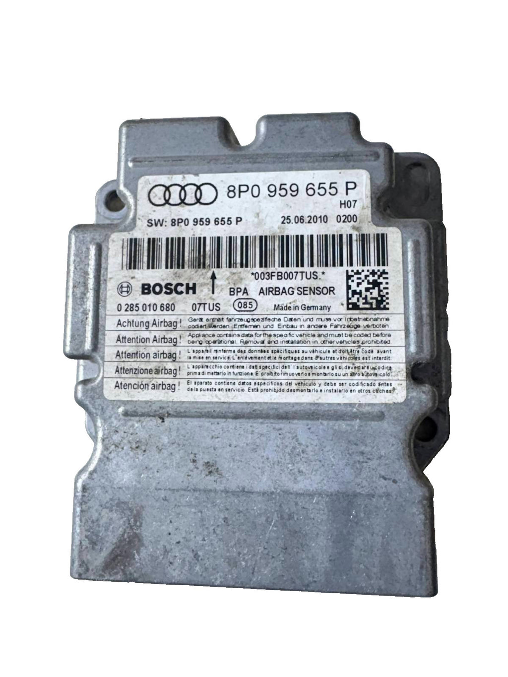 Audi A3 2004-2013 8P Air Module Control Unit ECU Module 8P0959655P