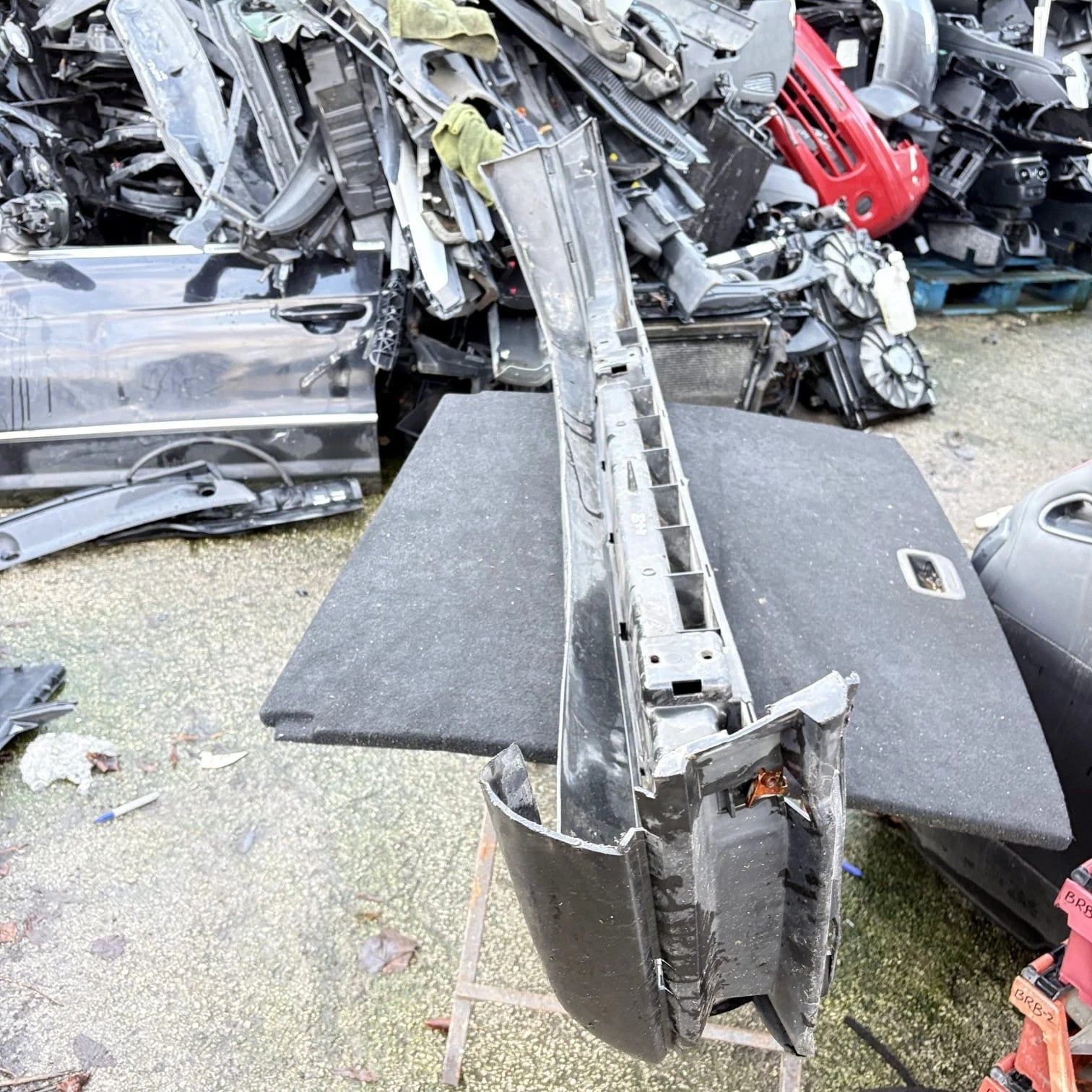 Plastic Rear Bumper Citroen Jumpy 1.9 Diesel 51kW 3P 1489562077