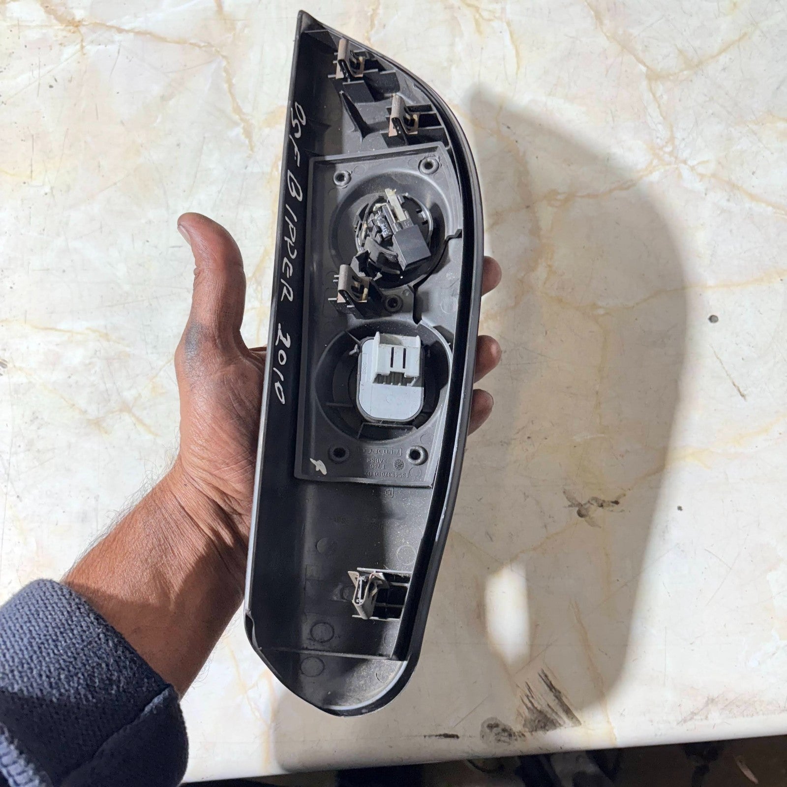 PEUGEOT BIPPER VAN 2010 OFFSIDE RIGHT INTERIOR DOOR WING MIRROR TRIM 1354937080