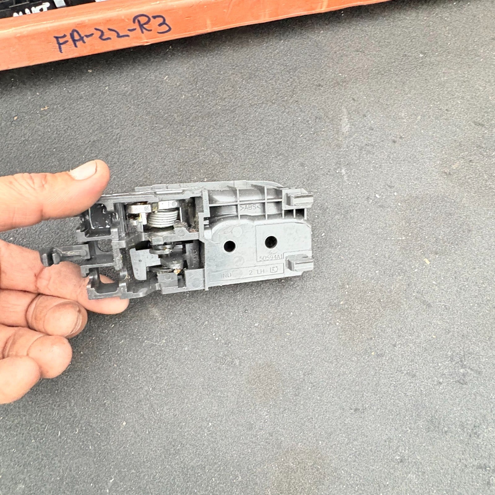 Toyota Corolla 2000-2006 Passenger Left Side Rear Inner Door Handle