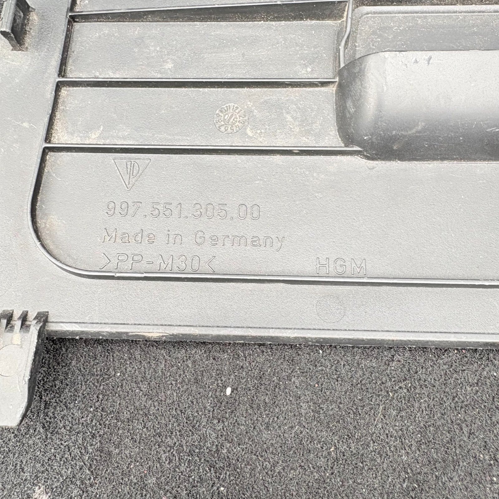 Porsche Boxster 05-12 Cayman 06-12 911 05-12 RHD Luggage Trim 99755130500