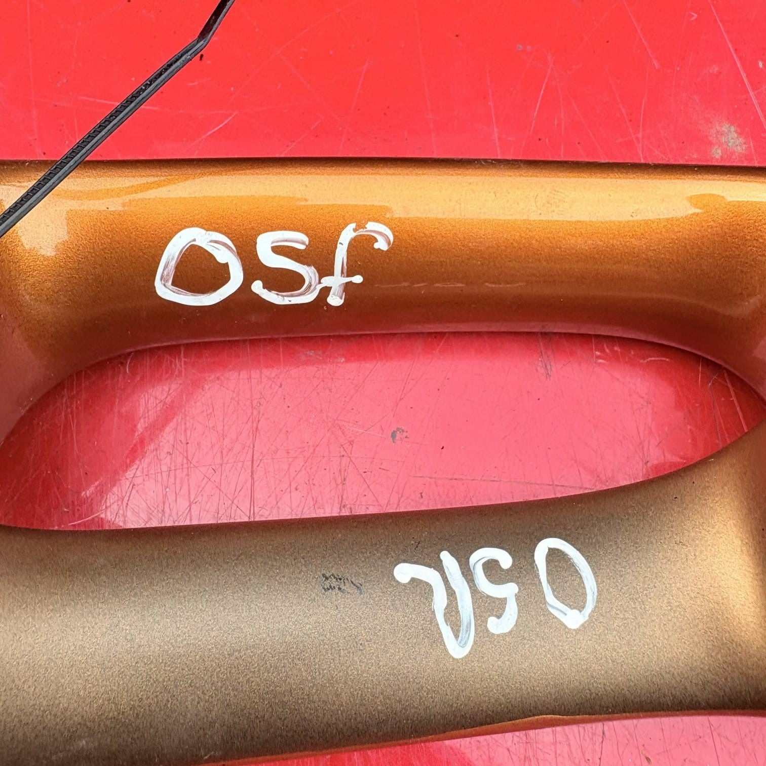 VW Golf MK4 B5-Driver rear Door Handle Two Pice Driver front-3B0837207C OSR OSF