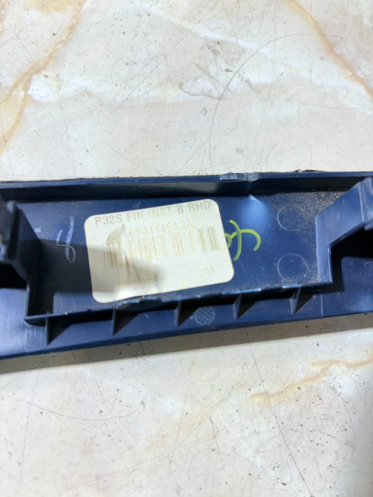 NISSAN QASHQAI J11 DASHBOARD BLACK TRIM 68411 4EA2A
