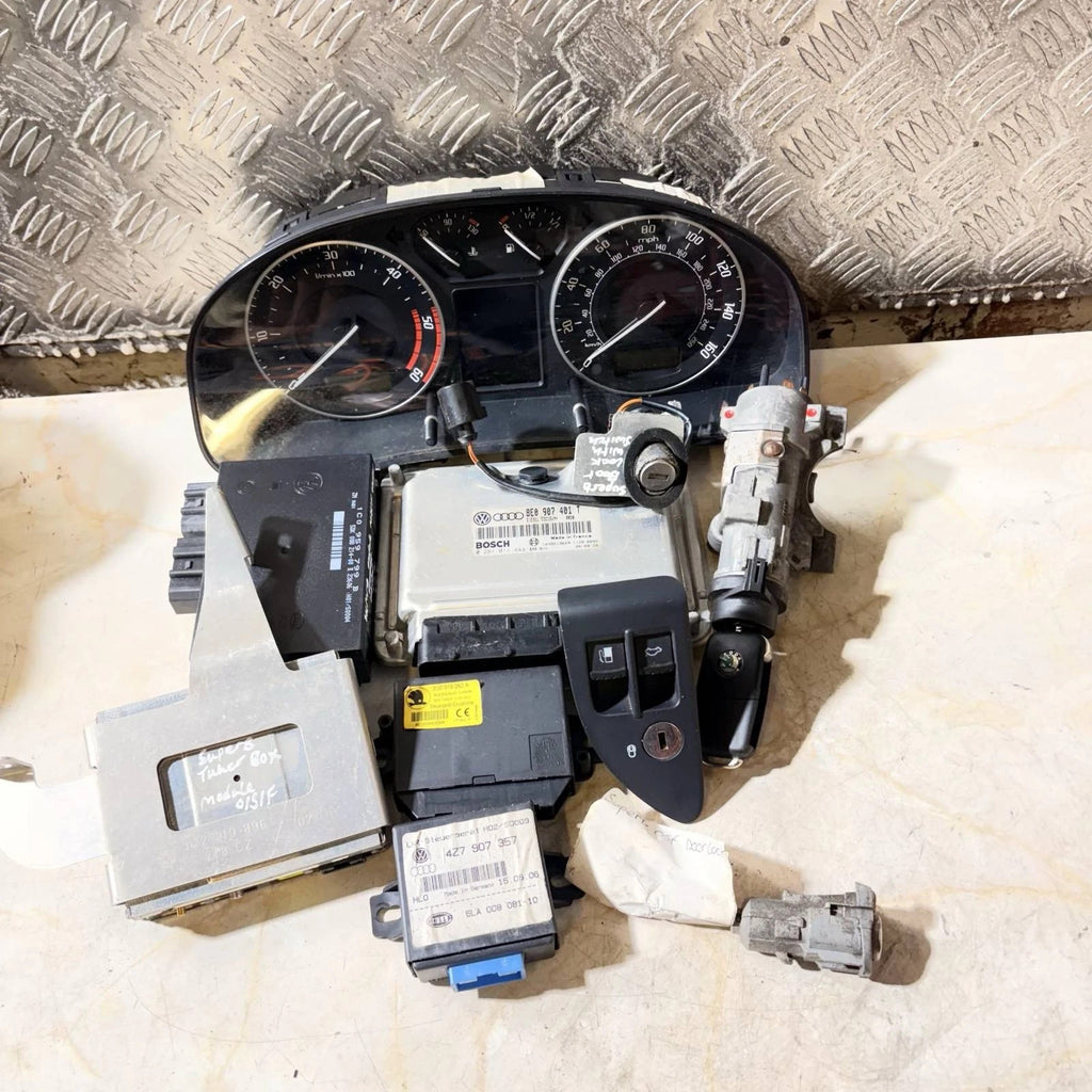 Skoda Superb 06/2003-03/2008 2.5 TDI BDG ECU Kit 8E0907401T 0281011444