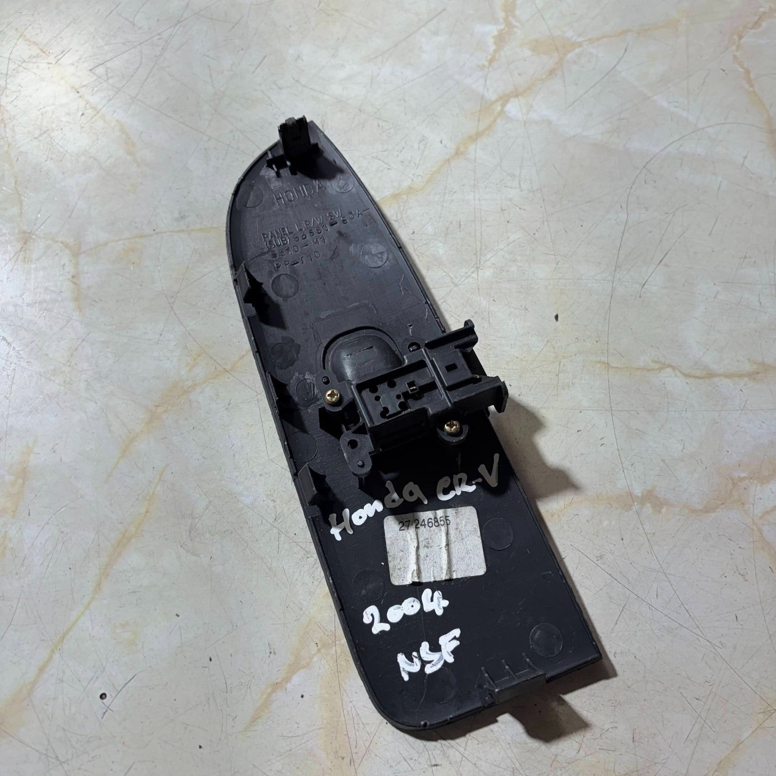 HONDA CRV 2004 PASENGER SIDE FRONT WINDOW SWITCH 83561 SCA