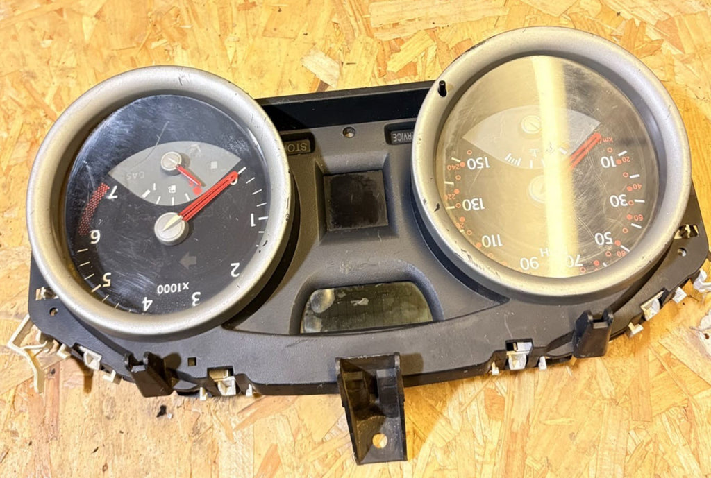 RENAULT CLIO MEGANE II SPEEDOMETER INSTRUMENT CLUSTER CLOCK 2RPF-10A855-AD