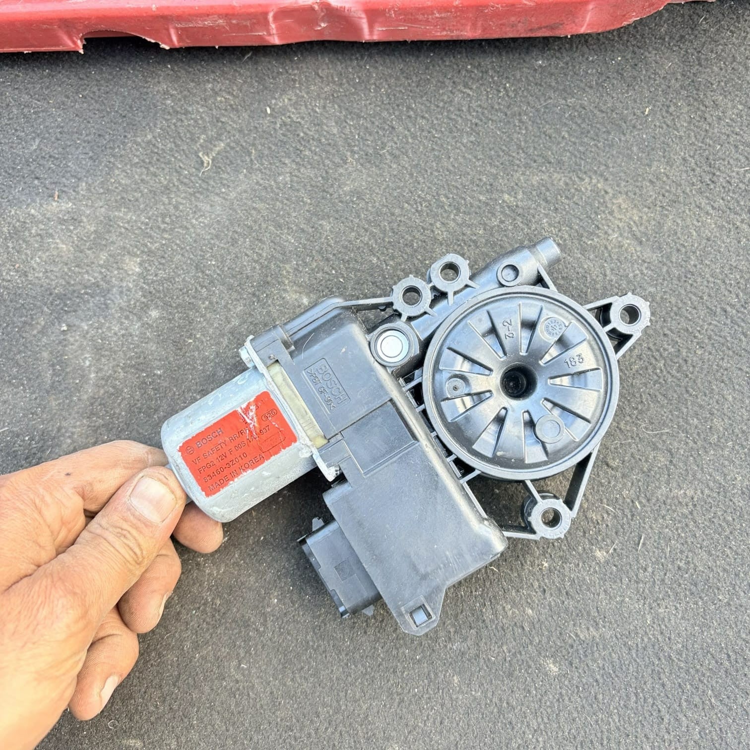Hyundai I40 Window Motor Driver Rear 83460-3Z010 1.7 Crdi 2017