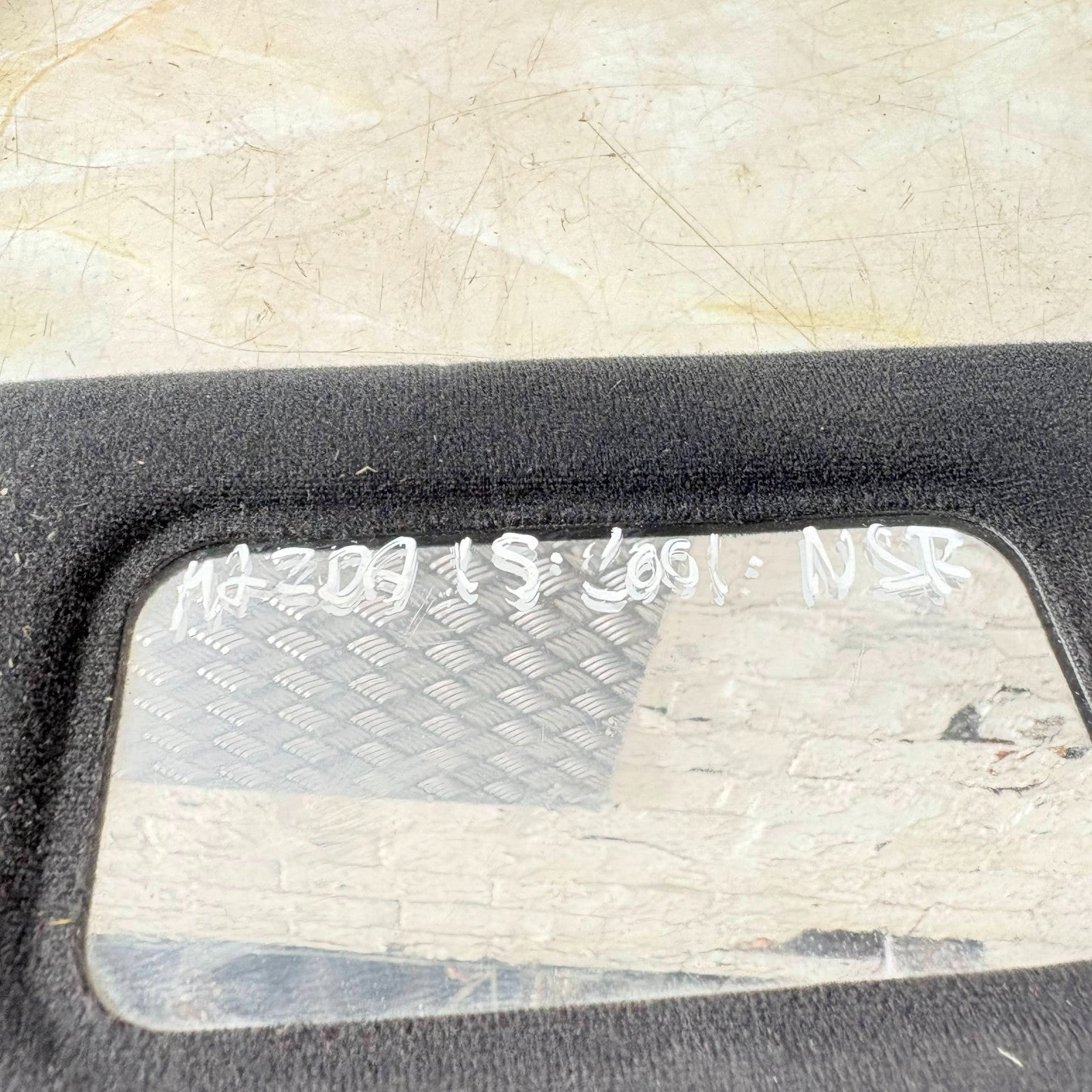 Mazda MX-5 Mk2/Mk2.5 NB 1998-2005 RHD Driver Right Sun Visor w Mirror