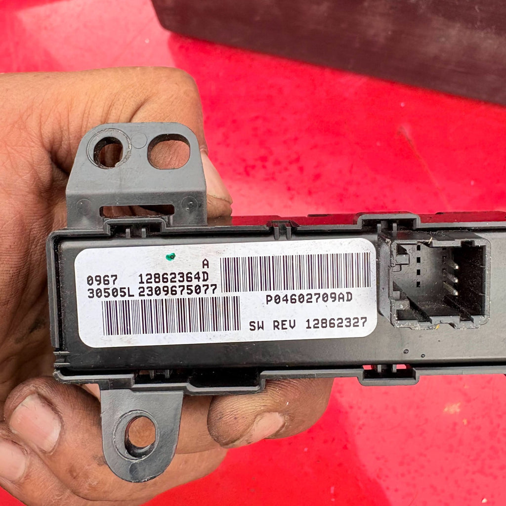 DODGE CALIBER INTERIOR HAZARD SWITCH BLACK P04602709AD 2008