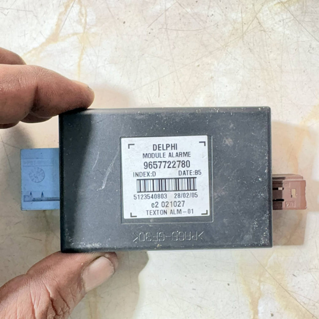 PEUGEOT 106 CC ALARM CONTROL UNIT 9657722780 MODULE 00-07