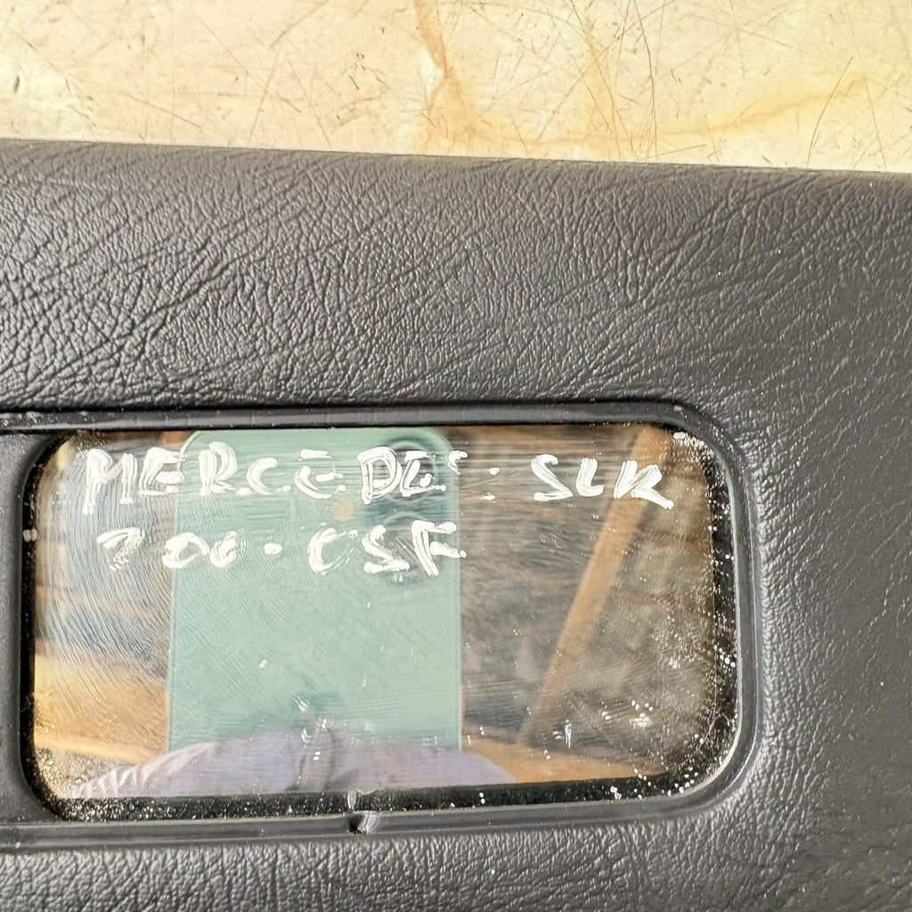 Mercedes SLK R170 Left Passenger Sun Visor Mirror 1996-2004 SLK200 SLK230 SLK320