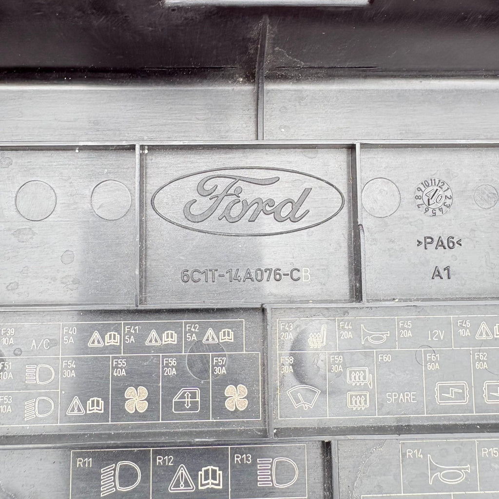 6c1t14a076c Cover Fuse Box 6c1t-14a076-c Ford Transit