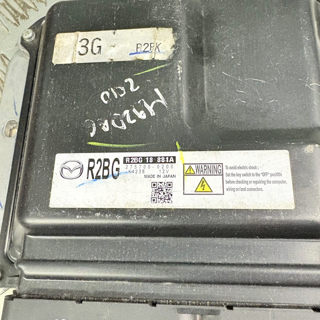 Mazda 6 Engine Control Unit ECU 2.2D Diesel 2010 GH2 Facelift R2BG18881A