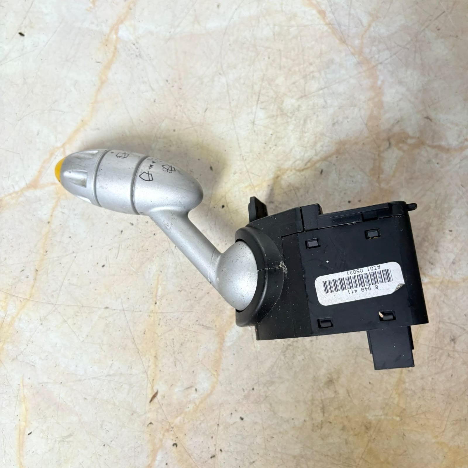 Mini R50 R53 Wiper Stalk Switch Steering Column Yellow 6949411 2005