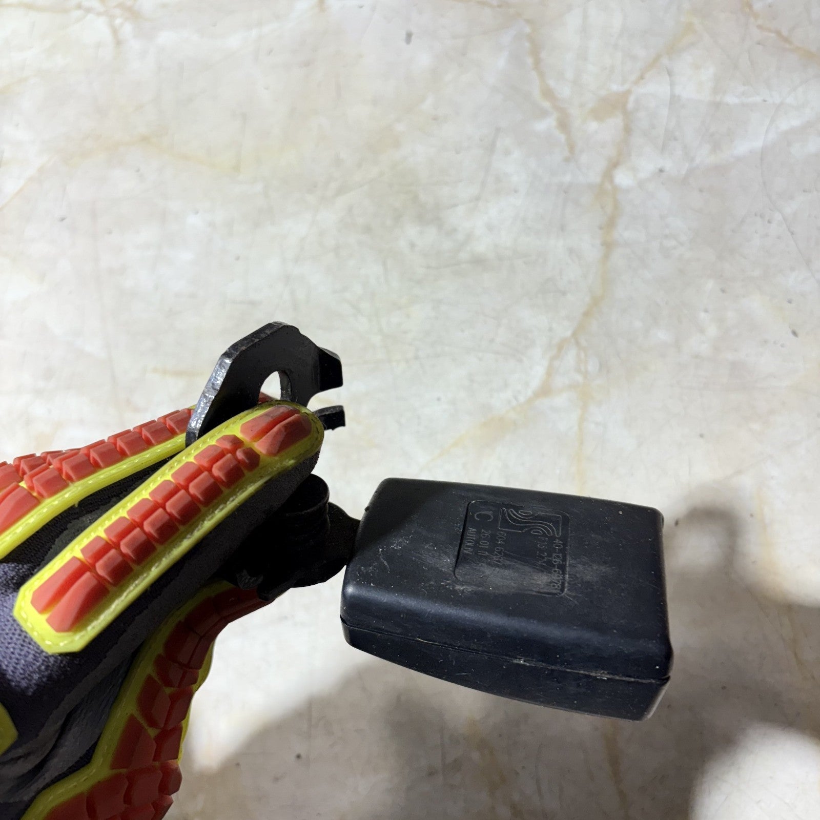 Vauxhall Corsa D 2006-2011 Rear Right (OSR) Seat Belt Buckle Latch