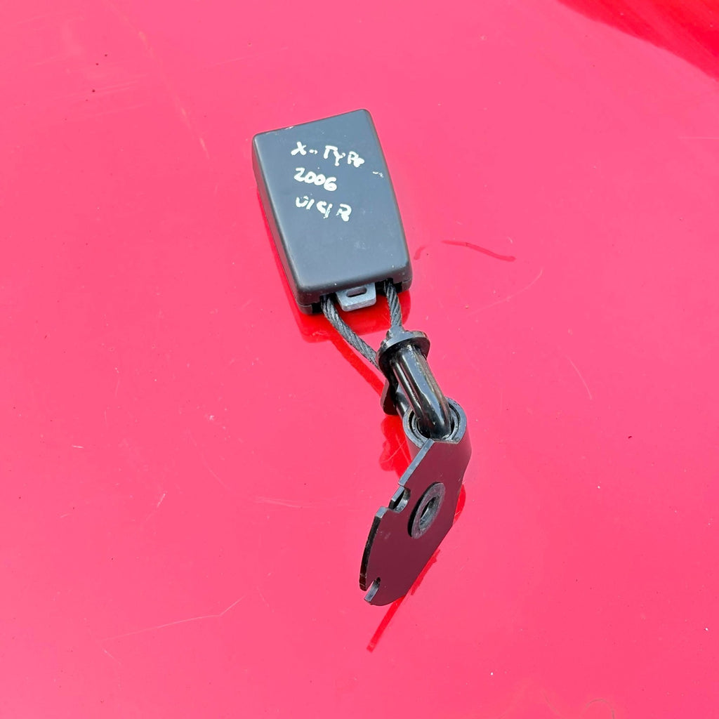 Jaguar X-Type X400 2004-2008 OSR Rear Right Seat Belt Buckle Stalk 1X43-613K21AC
