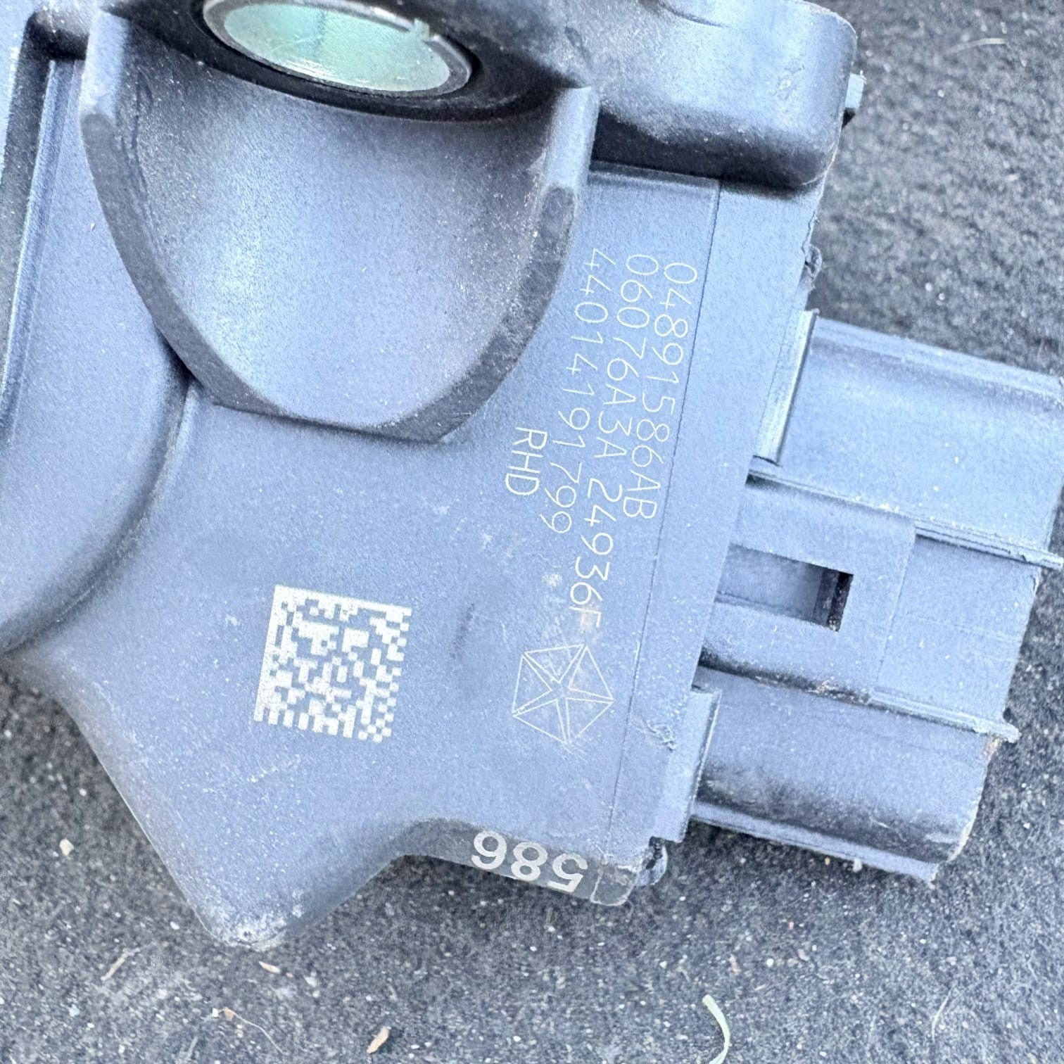 2006 JEEP PATRIOT THROTTLE ACCELERATOR PEDAL 04891586AB