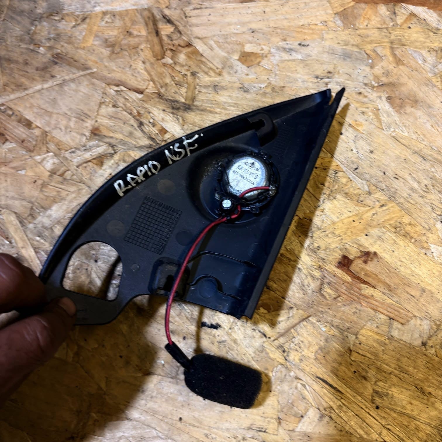 Skoda Rapid 2012-2019 Front Left Door Mirror Tweeter Speaker Trim 5JA035411B