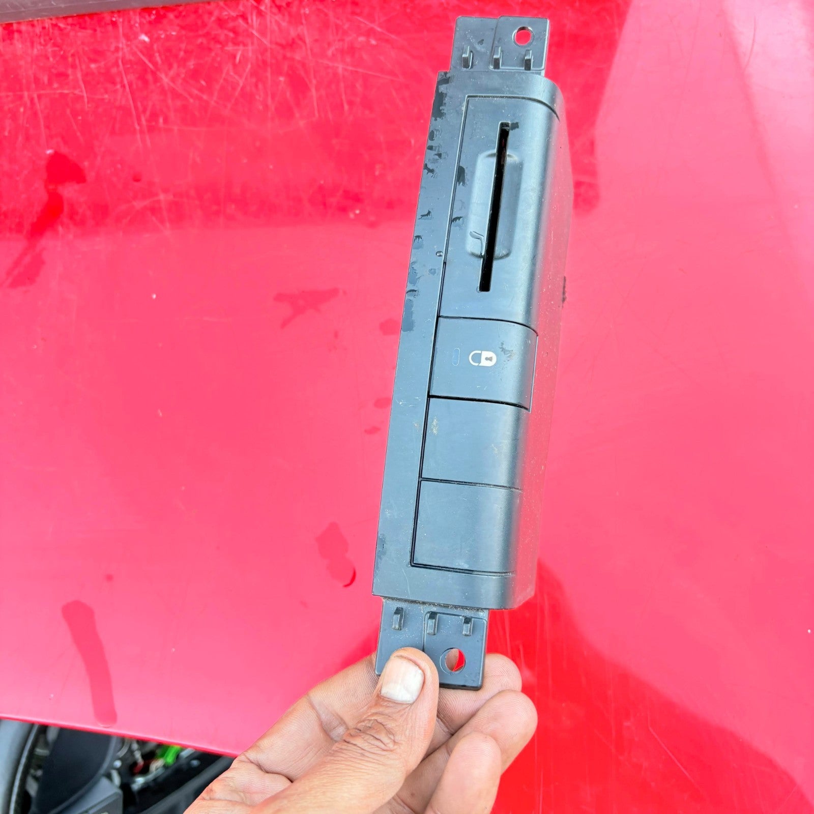 PEUGEOT 207 06-12 LOCK CENTRAL LOCKING SWITCH CARD SLOT TRIM PANEL FR56713502