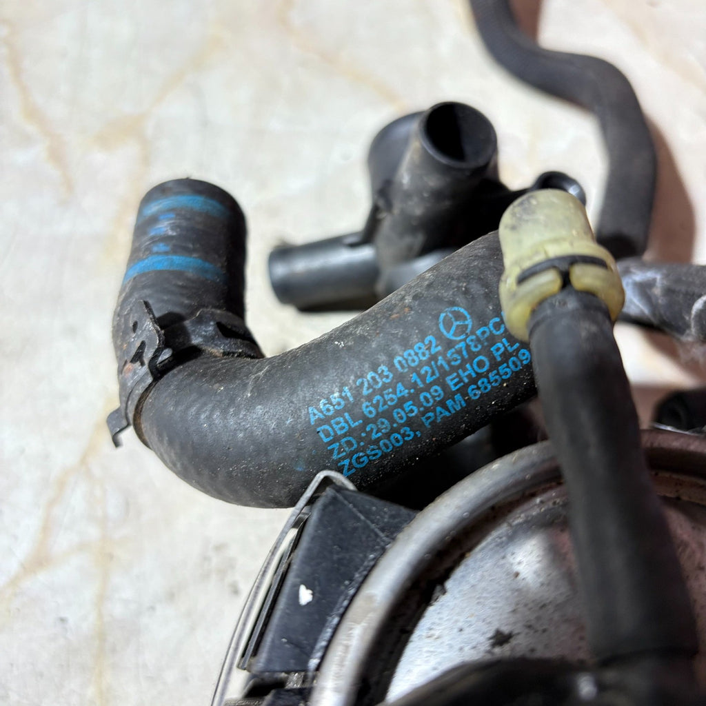 2011 Mercedes C Class C200 Thermostat Housing A6512001956