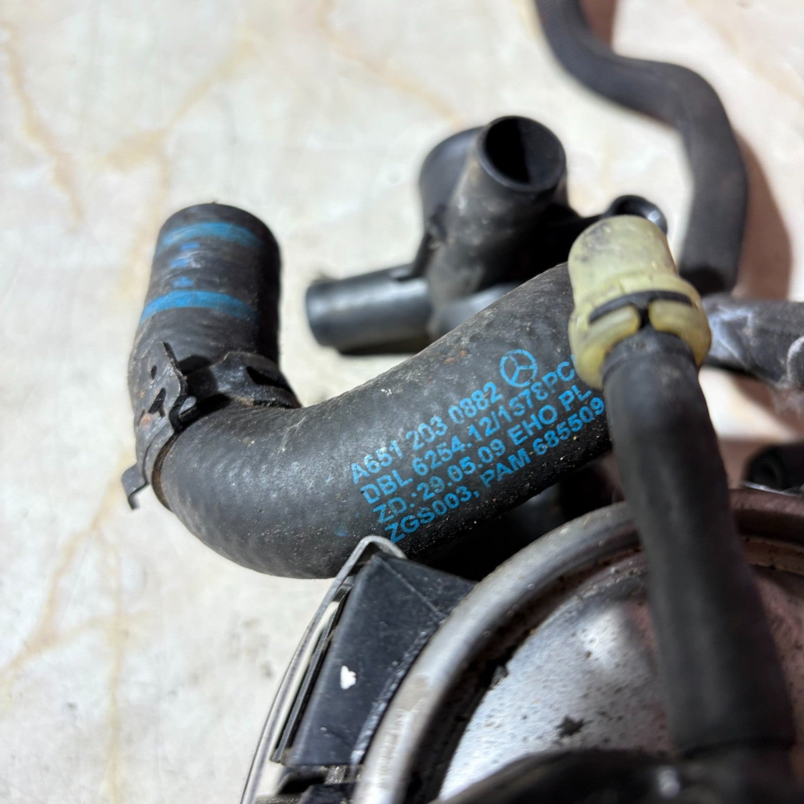 2011 Mercedes C Class C200 Thermostat Housing A6512001956