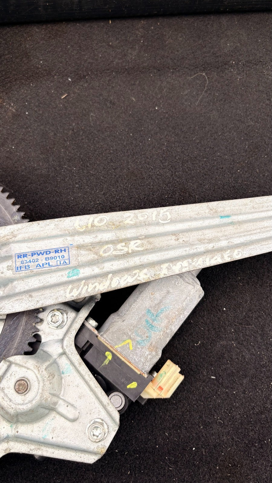 Hyundai i10 MK2 2015 Rear Window Regulator Right Drivers 83460-B4000