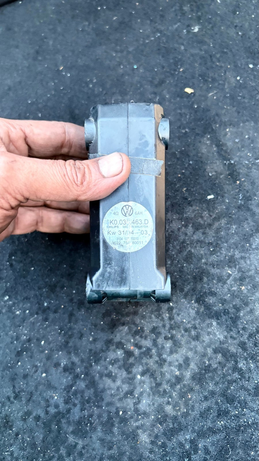 VW Golf Mk5 2004-09 Jetta Mk5 2005-10 Front Door Speaker Crossover 1K0035463D