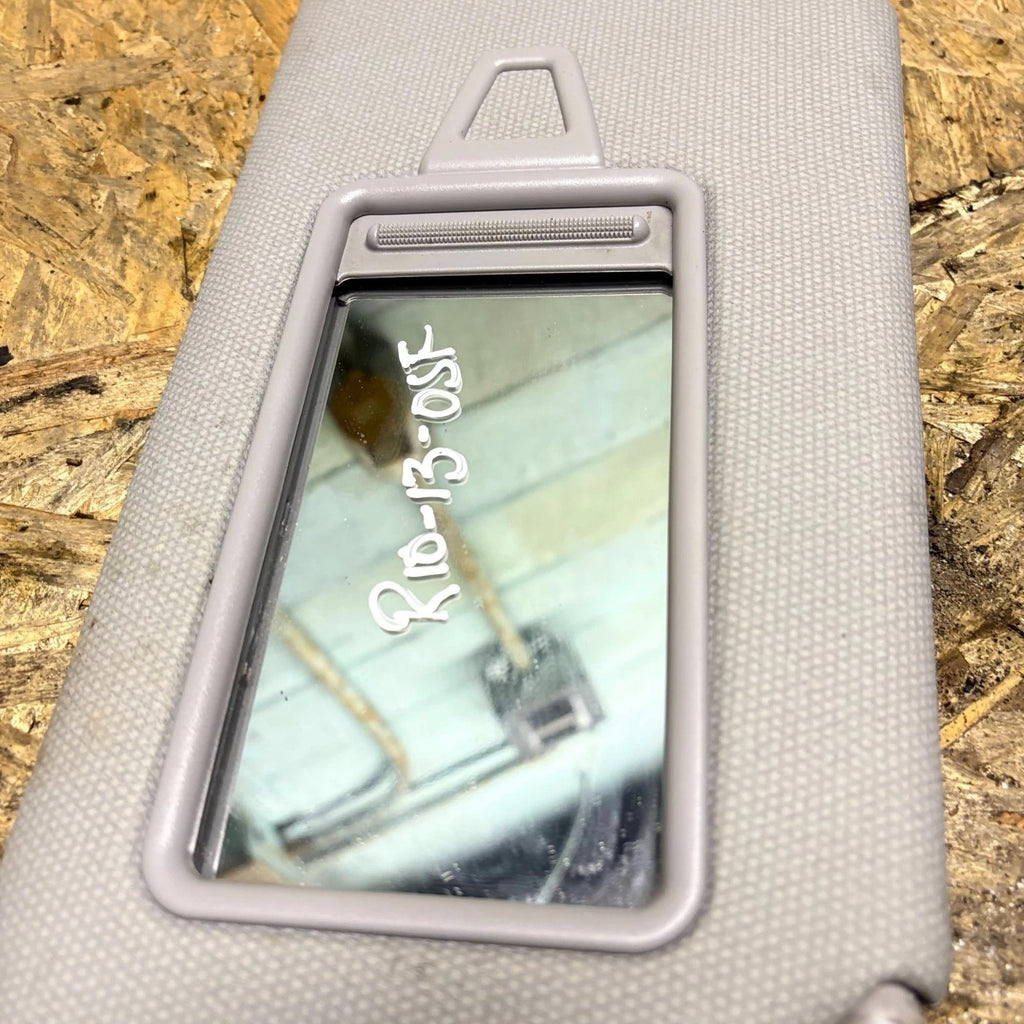 Kia Rio 2012-2015 RH Front Sun Visor Grey Vanity Mirror 85202-1W401DCM
