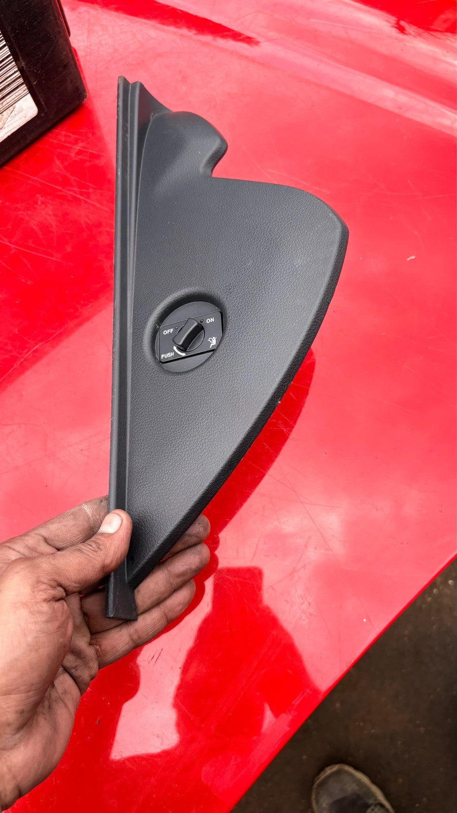 2017 SSANGYONG TIVOLI PASSENGER AIRBAG CONTROL SWITCH & TRIM