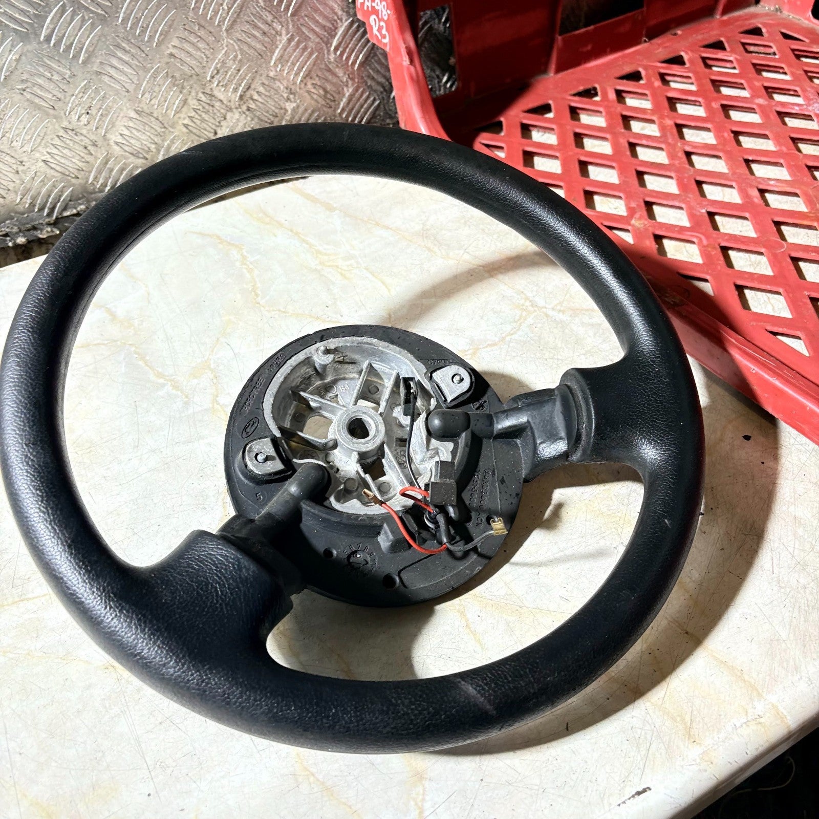 Ford Ka Mk1 11/1996-10/2008 Steering Wheel 2 Spoke Black 98KB-3600-ACW